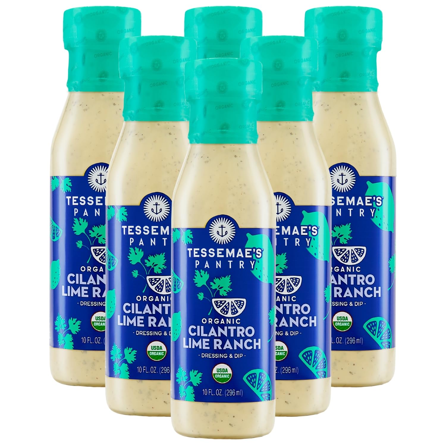 Salad Dressing Flavors for Every Plate (6 pack, CILANTRO LIME RANCH