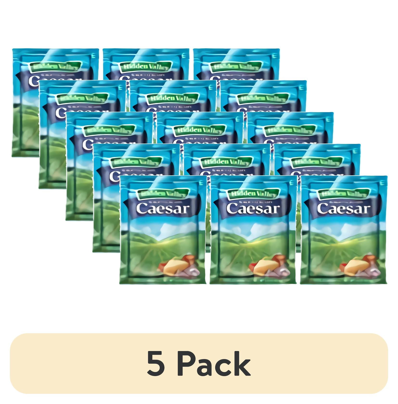 (5 pack) Salad Dressing Packets by Hidden Valley 1.5 Ounce 20 Pack