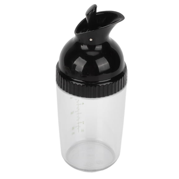 Salad Dressing Shaker,  Salad Dressing Container Prevent Leakage  Easy To Operate With Lid For Kitchen Black