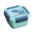 thumbnail image 1 of Salad Lunch Containers to Go, Ongmies Large Salad Container - 4-Compartment Salad Lunch Bowl with Reusable Utensil Set & Dressing Container,, 1 of 7