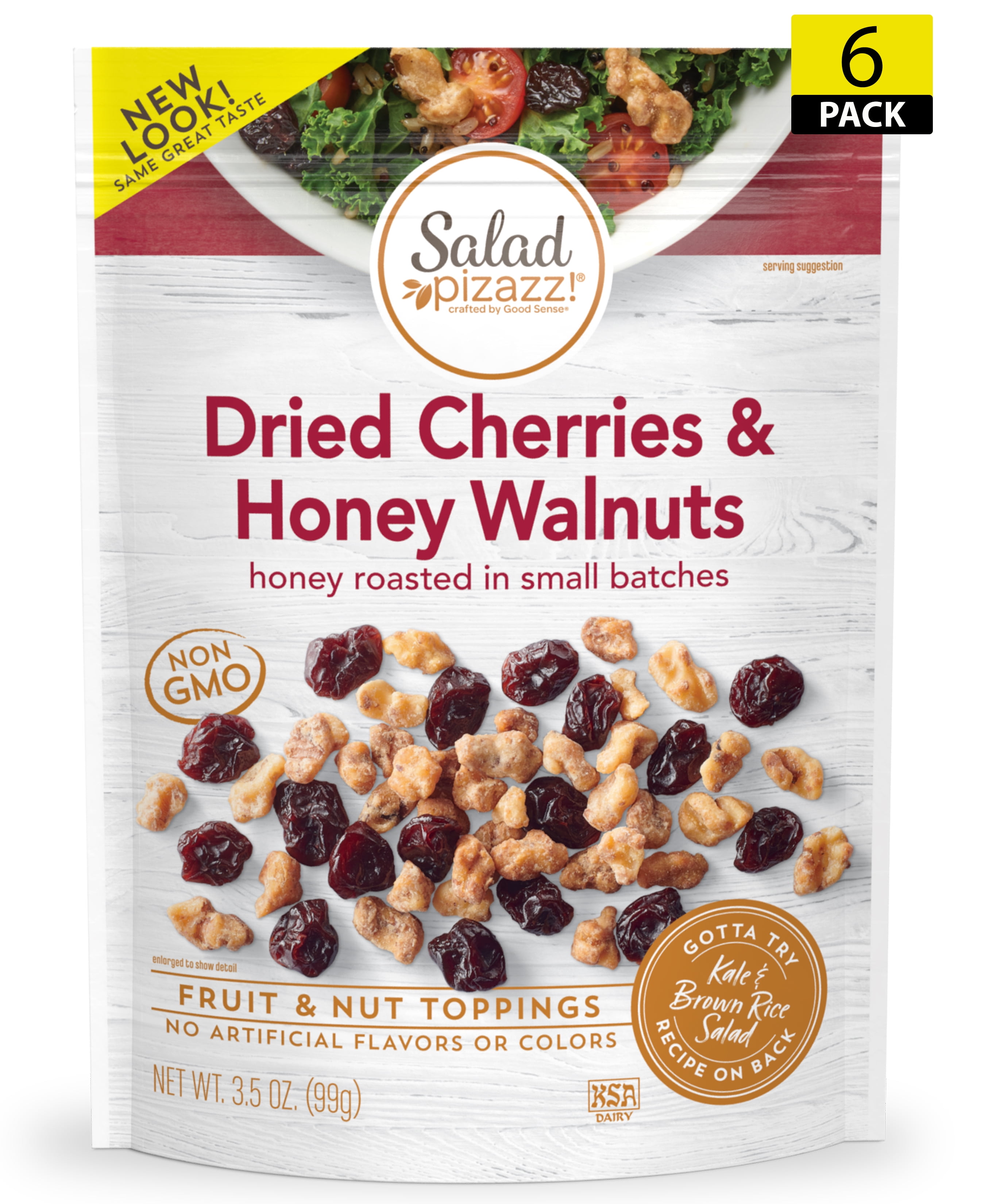 Salad Pizazz!Dried Cherries and Walnut Salad Topper, 3.5 oz