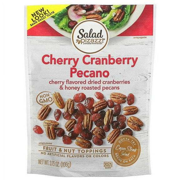 Salad Pizazz!, Fruit & Nut Toppings, Cherry Cranberry Pecano, 3.75 oz