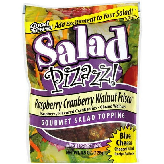 Salad Pizazz Raspberry Cranberry Walnut Frisco Salad Topper, 4.5 oz