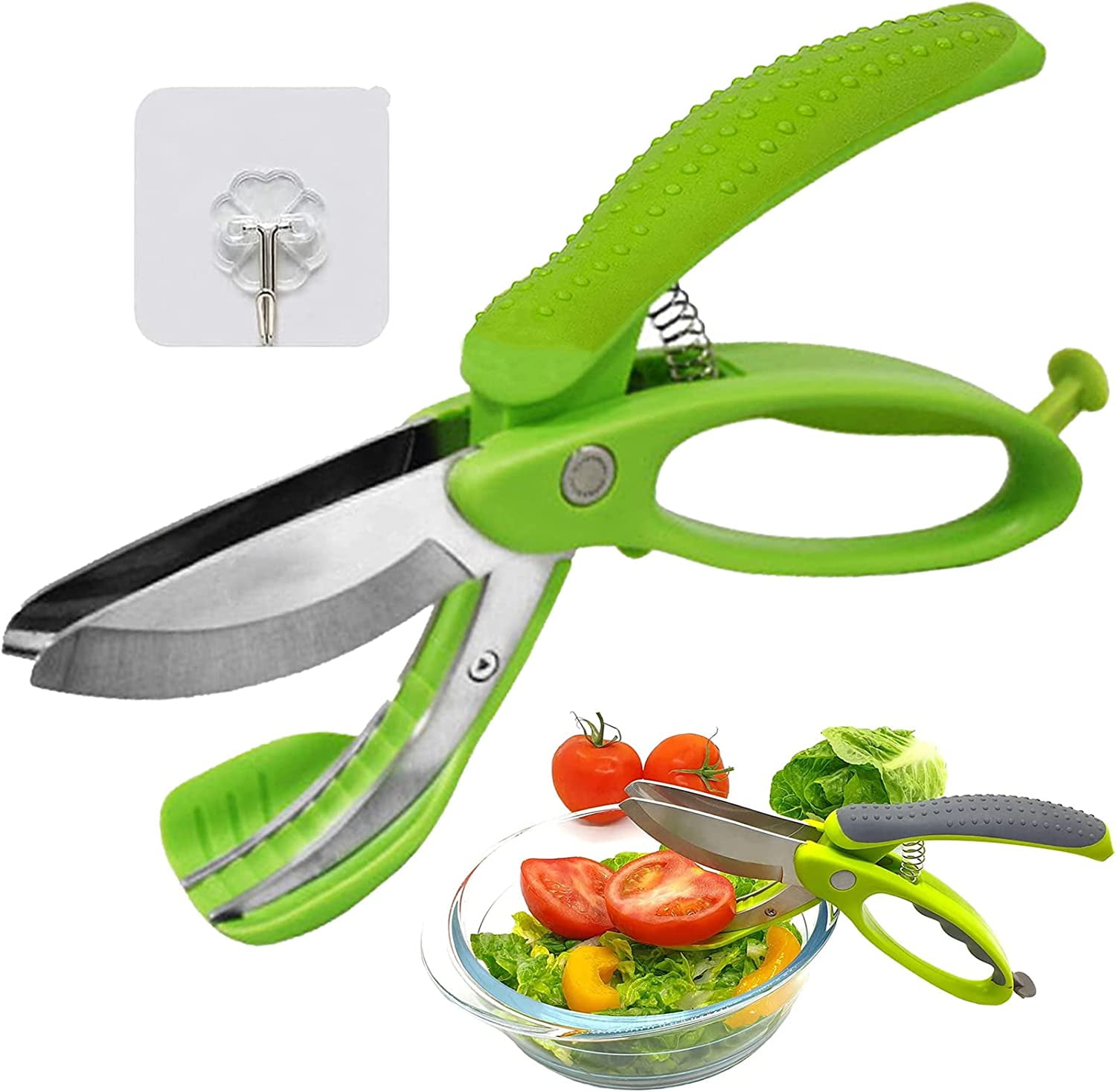 Salad Scissors for Chopped Salad, Salad Cutter Chopped Salad Tong