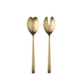 thumbnail image 1 of Salad Servers Fork & Spoon - Linea Ice Oro, 1 of 1