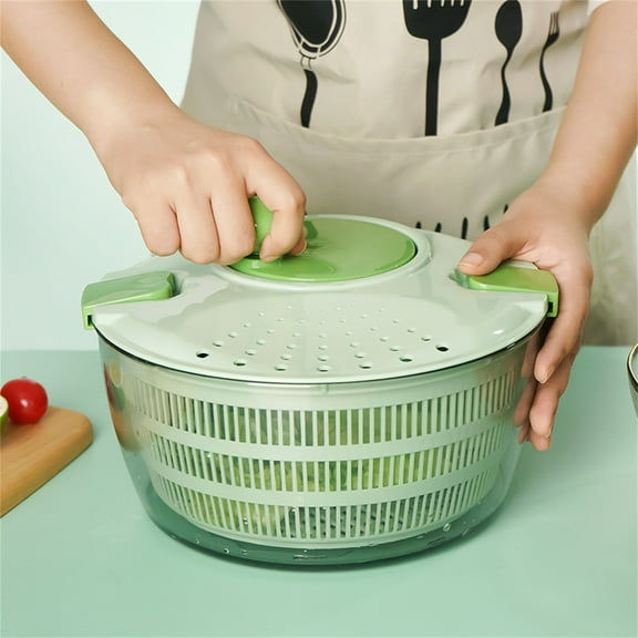 Salad Spinner, Vegetable Dryer, Multifunctional Kitchen Gadget Set, Large Salad Spinner With Quick Dry Design, Veggie Washer Kitchen Tool, Vegetable Washer.