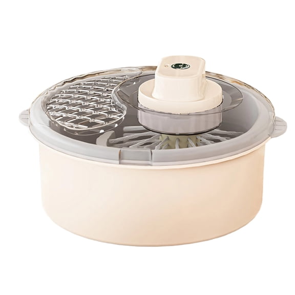 Salad Spinner and Produce Washer, Multifunctional Electric Dryer for Vegetables, Secure Non-Slip Base, Durable Fruit Veggie Washer for Home Kitchen