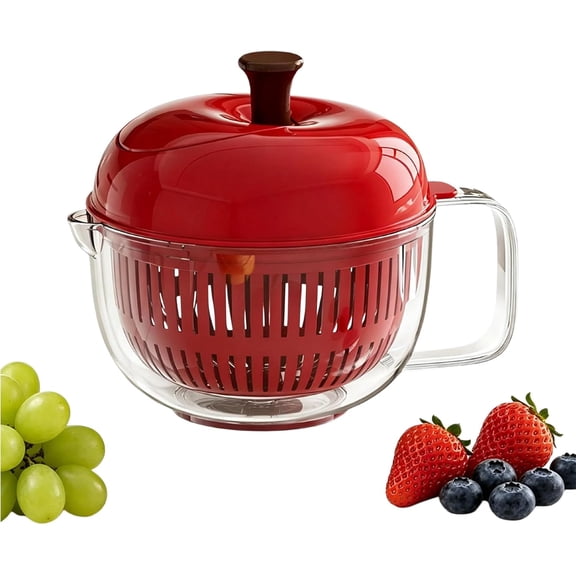 Salad Spinner with Drain Colander for Fruit and Vegetables