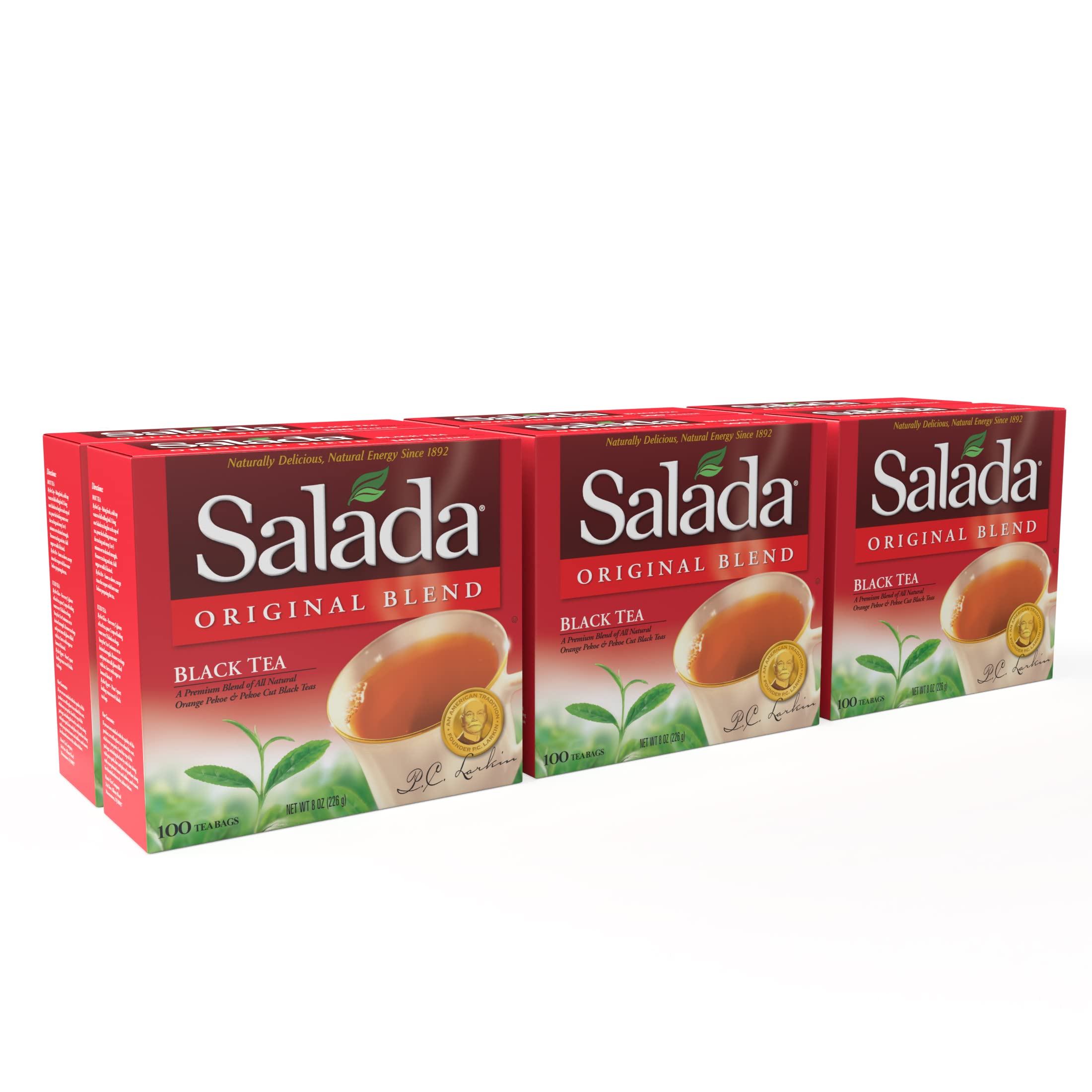 Salada Black Tea Blended Bold Strong Black Tea With 100 Tea Bags Per