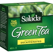 Salada Naturally Decaffeinated Green Tea, 40ct (Pack of 6)