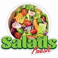 thumbnail image 1 of Salads 24" Decal Concession Stand Food Truck Sticker, 1 of 2