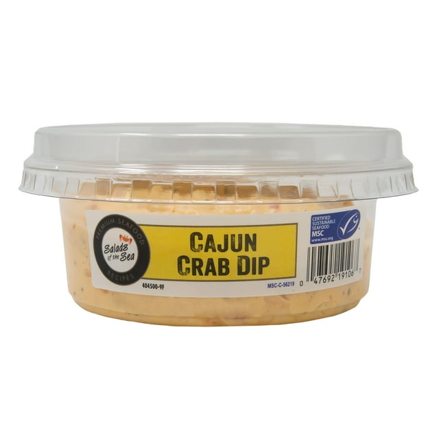 Salads of the Sea Cajun Crab Dip, 1 7 oz (Refrigerated)