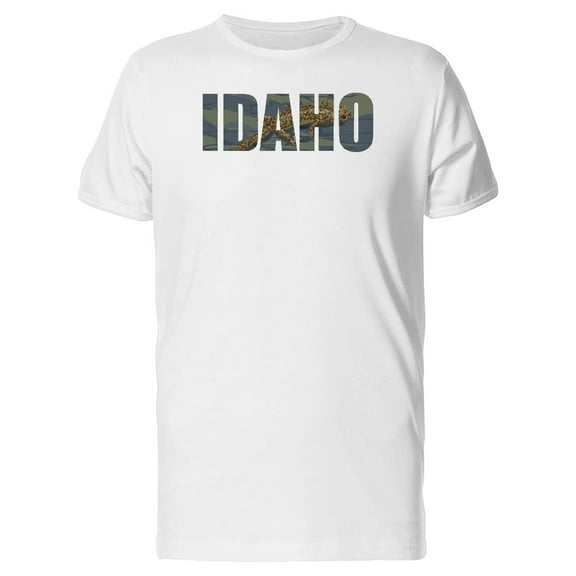 Salamander In Word Idaho T-Shirt Men -Image by Shutterstock, Male x-Large