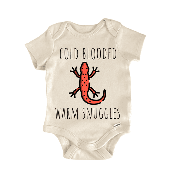 Salamander Lizard Reptile Newborn Baby Bodysuit