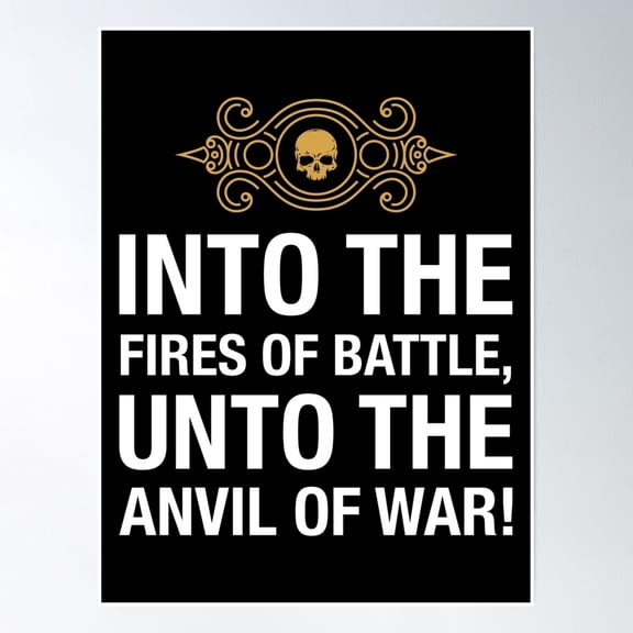 Salamanders Battlecry Miniature Wargaming Gaming Poster Wall Art, Modern Wall Decor, 12x18 UNFRAMED
