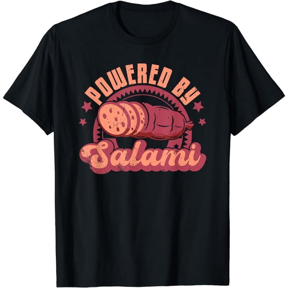Salami Italian food Italy pepperoni sausage Italia cuisine T-Shirt