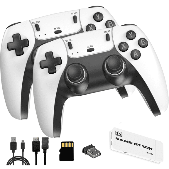 Salange Game Console Double High-definition Wireless Controller for Smart TV, Laptop, Desktop Computer, TV Box, Projector