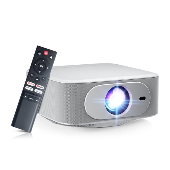 Salange LCD Full HD 1080p Support 4K 15000 LM Home Theater Movie Multimedia Projector