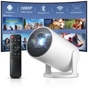 Salange Native 1080p 8K&4K Support Ultra Short Throw projector with 12000 Lumens,WiFi 6 and BT5.4,Auto Keystone for Home Movies Projection,Whith(2026 Upgrade)