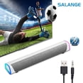 thumbnail image 1 of Salange Small Sound Bar for TV Computer, Compact Soundbar with Built-in Subwoofer, Bluetooth 5.4, HDMI/AUX/USB,16.3inch, 1 of 7
