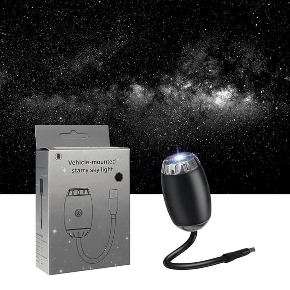 ZDSSY 2-in-1 Milky Way Night Light Projector, 360° USB Portable Projector Decoration Lamp