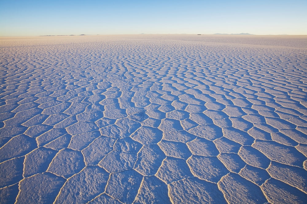 Salar de Uyuni Bolivia Canvas Art - Carl Bruemmer Design Pics (19 x 12)