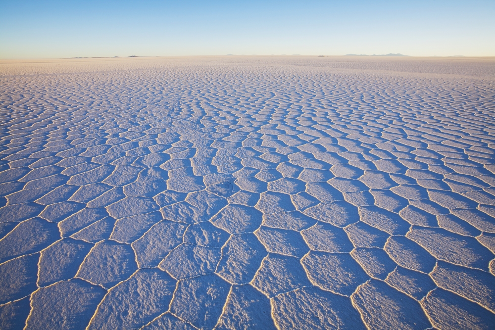 Salar de Uyuni Bolivia Canvas Art - Carl Bruemmer Design Pics (38 x 24)