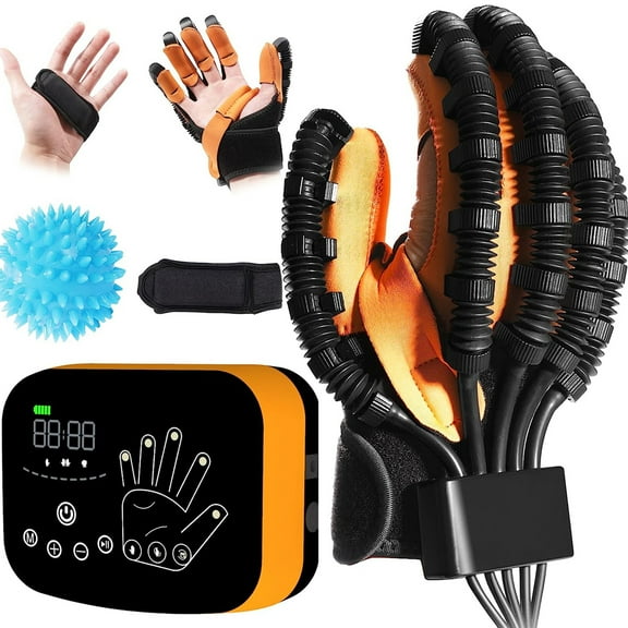 Salario Rehabilitation Robot Gloves Upgrade Hemiplegia Hand Stroke Recovery Equipment For Arthritis Stroke Hemiplegia Patients, Right Hand, XL