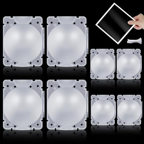 Salate 8 Pcs Plant Rooting Grow Propagation Ball,Air Layering Kit,Clear Assisted Cutting Rooting,Reusable Plant Rooting Device,High Pressure Ball Grafting Device Root Box for Plants Rose.
