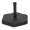 thumbnail image 1 of Salazar 66-pound Concrete and Steel Umbrella Base, Black, 1 of 6