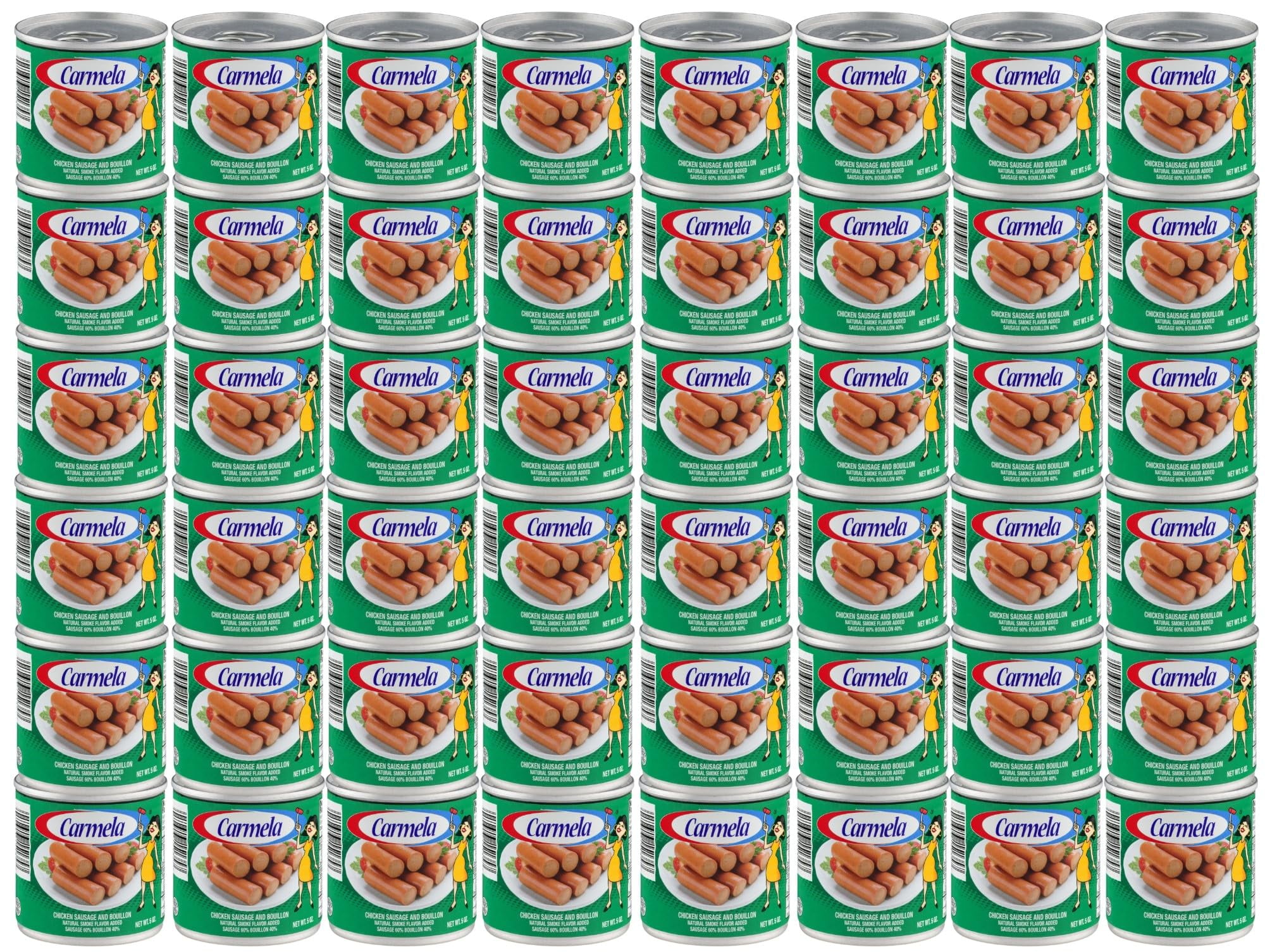Salchichas Carmela De Pollo, Chicken Vienna Sausage 48 Count MASTER CARTON