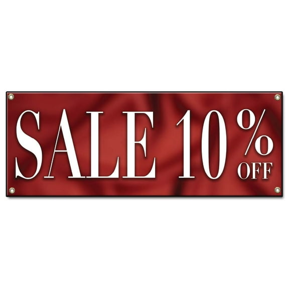Sale 10% off | 18" X 48" Banner | Heavy Duty 13oz. Outdoor Vinyl Single Sided With Grommets | Made in The USA