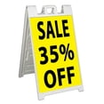 thumbnail image 1 of Sale 35 Percent Off (24" X 36") Standard A-Frame Signicade, Includes Decal Applied To Stand, 1 of 4