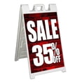 thumbnail image 1 of Sale 35 Percent Off (24" X 36") Standard A-Frame Signicade, Includes Decal Applied To Stand, 1 of 4