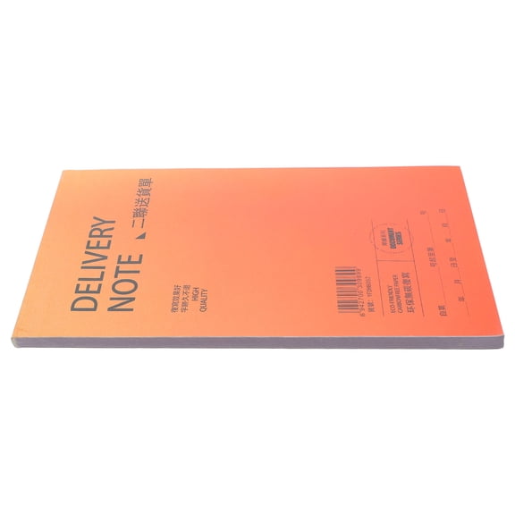 Sale Book with Carbon Copy Receipts for Small Business Billing and Inventory Management