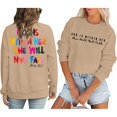 thumbnail image 1 of Sale Clearance 2024 Fall Sweatshirts for Women Sweatshirt Women Verse Pullover God Is Within Her Long Sleeve Inspirational Blouse Top, 1 of 6
