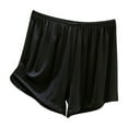 thumbnail image 1 of On Sale Clearance 2024 Pants For Womens Loose Straight Leg Slacks Elasticated Waist Shorts Elegant Wide Leg Trousers Dressy Solid Color Pants Trendy Base Slacks Safety Shorts Yoga Trousers, 1 of 5