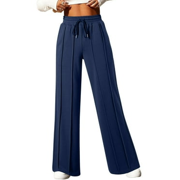Sale Clearance 2024 Women's Casual Pants Women's Casual Sports High Waisted Drawstring Pocket Pants Long Pants
