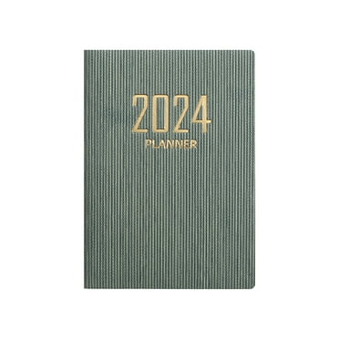 On Sale Clearance! Pedty Notebook,1*Notebook,2024 English Schedule Planner Army Green,School Supplies A7 Mini Notebook Organizers Plan Daily Plan Notebook Travel Diary 2024 School Supplies