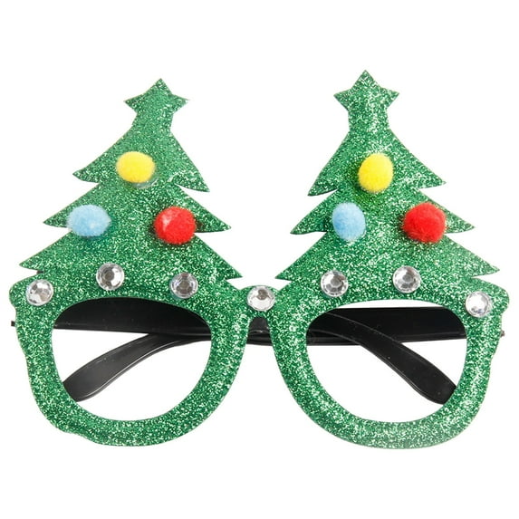 Sale UHGANN Under $5 Christmas Holiday Glasses for Kids & Adults,Cute Christmas Glasses Frames,Fun Christmas Party Favors Festive Decorations & Trinkets, Perfect for Goodie Bag Stuffers