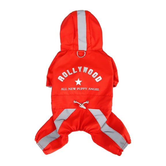 Sale Countdown! Dog Raincoat With Clear Hood Poncho Rain Jacket For Small Medium Dogs Nighttime Reflective Strip Pet Raincoat Pet Raincoat Birthday Gift For Pet Dog Cat S