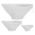 thumbnail image 1 of On Sale Hecteas Food Storage,Storage Rack,1 Vegetable Drainer Bag,Nut Bag 3 Sizes Soy Bag Dumpling Filling Bag Cheese Cloth Bag For Straining Food Strainer Nylon Cheesecloth Reusable, 1 of 7