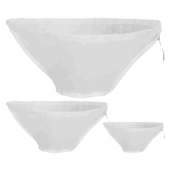 On Sale Hecteas Food Storage,Storage Rack,1 Vegetable Drainer Bag,Nut Bag 3 Sizes Soy Bag Dumpling Filling Bag Cheese Cloth Bag For Straining Food Strainer Nylon Cheesecloth Reusable