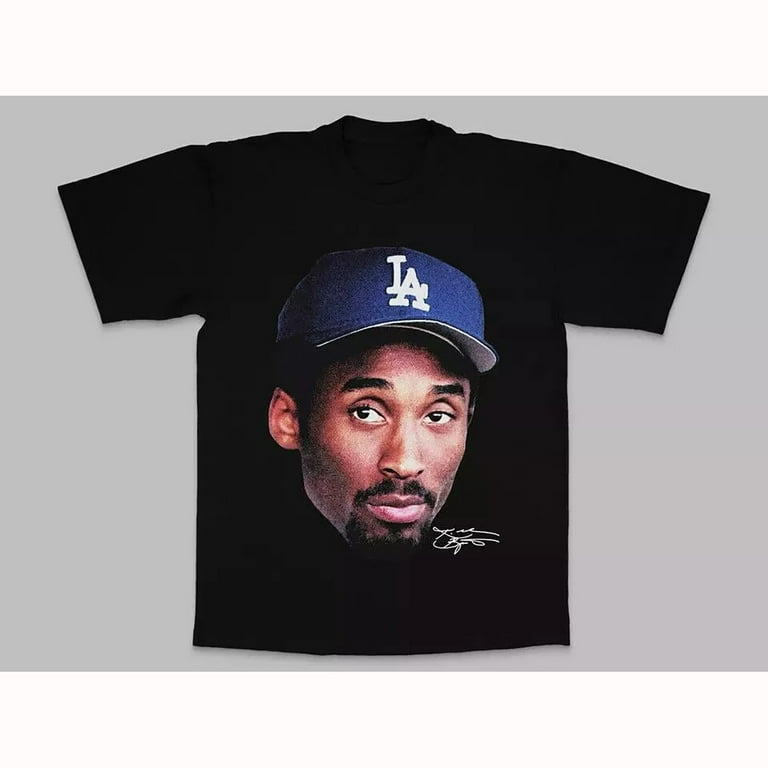 Sale Kobe Bryant LA Dodgers Halftone Vintage Look T Shirt Size S 5XL Walmart