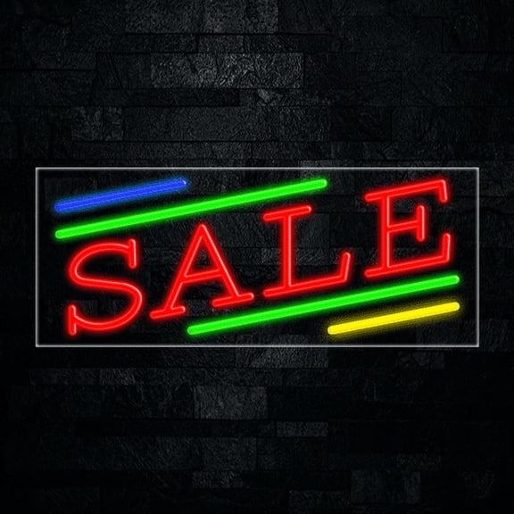 Sale-LED Neon Sign 30"L x 12"H #30887