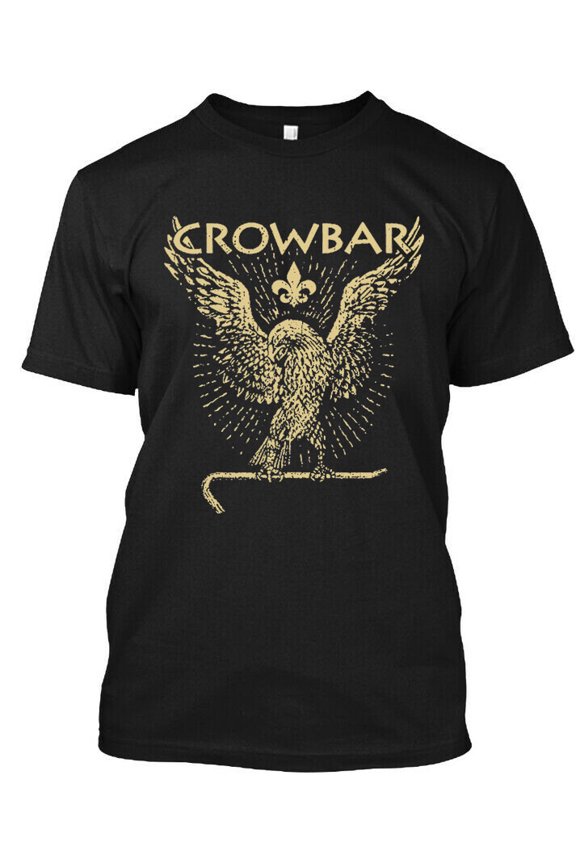 Sale! Limited New Popular Crowbar American Music Graphic Bird Art Logo T-Shirt