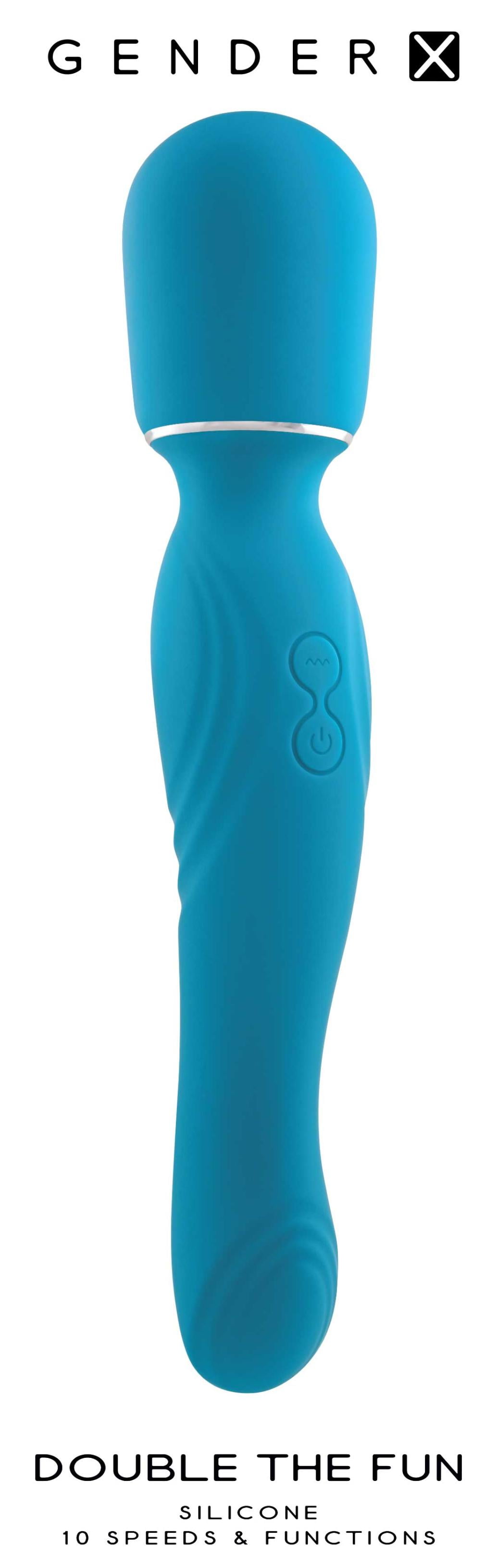Sale Specials Gender x Double The Fun Vibrator - Teal