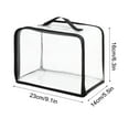 thumbnail image 1 of Transparent Large Capacity Bag Storage Bag, Visual Bag Organizing Bag, Three-dimensional Storage Bag, 1 of 3