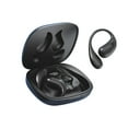 thumbnail image 1 of True Bone Conduction Headphones, Open Ear Earbuds with Ear Hooks, Up to 60H Playtime with Case, Bluetooth 5.3, IP68 Waterproof, Open Ear Headphones for Running, Yoga, Gym, 1 of 1