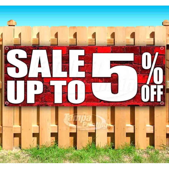 Sale Up To 5% Off 13 oz Vinyl Banner With Metal Grommets